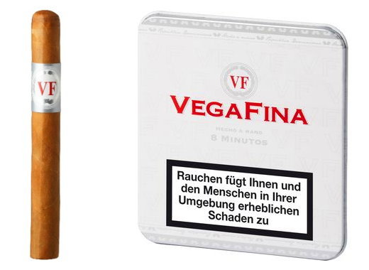 VegaFina Minuto Tin 8, 8er Blechbox